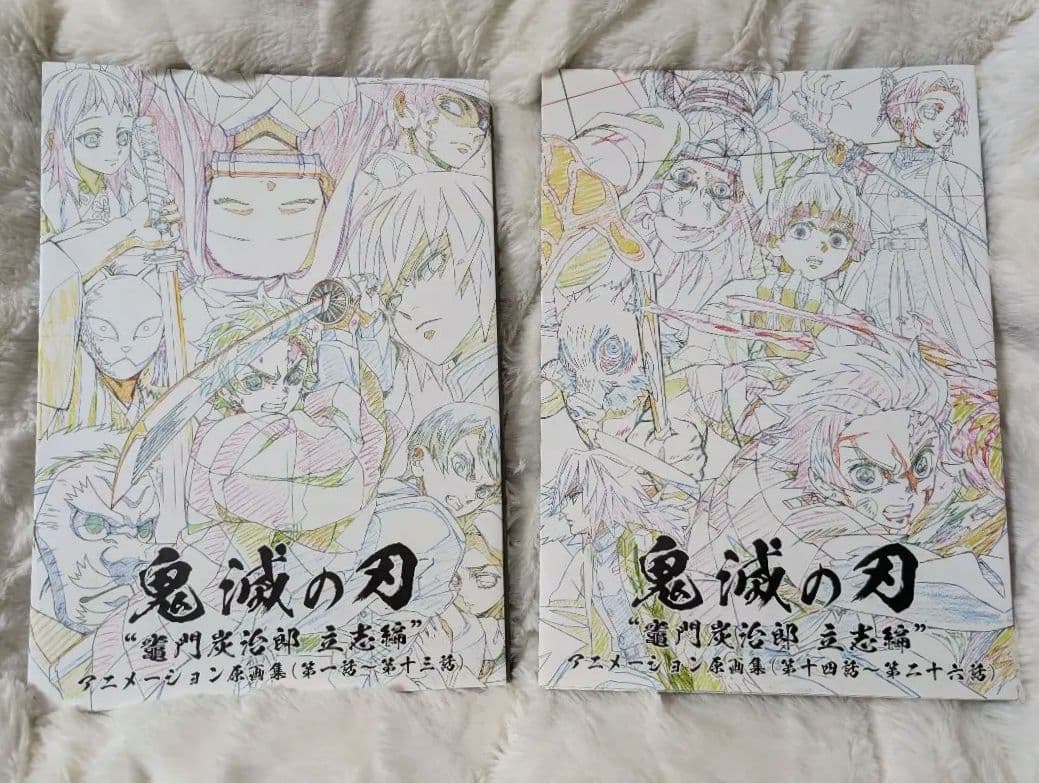 TVアニメ「鬼滅の刃」 竈門炭治郎 立志編 アニメーション原画集上下セット