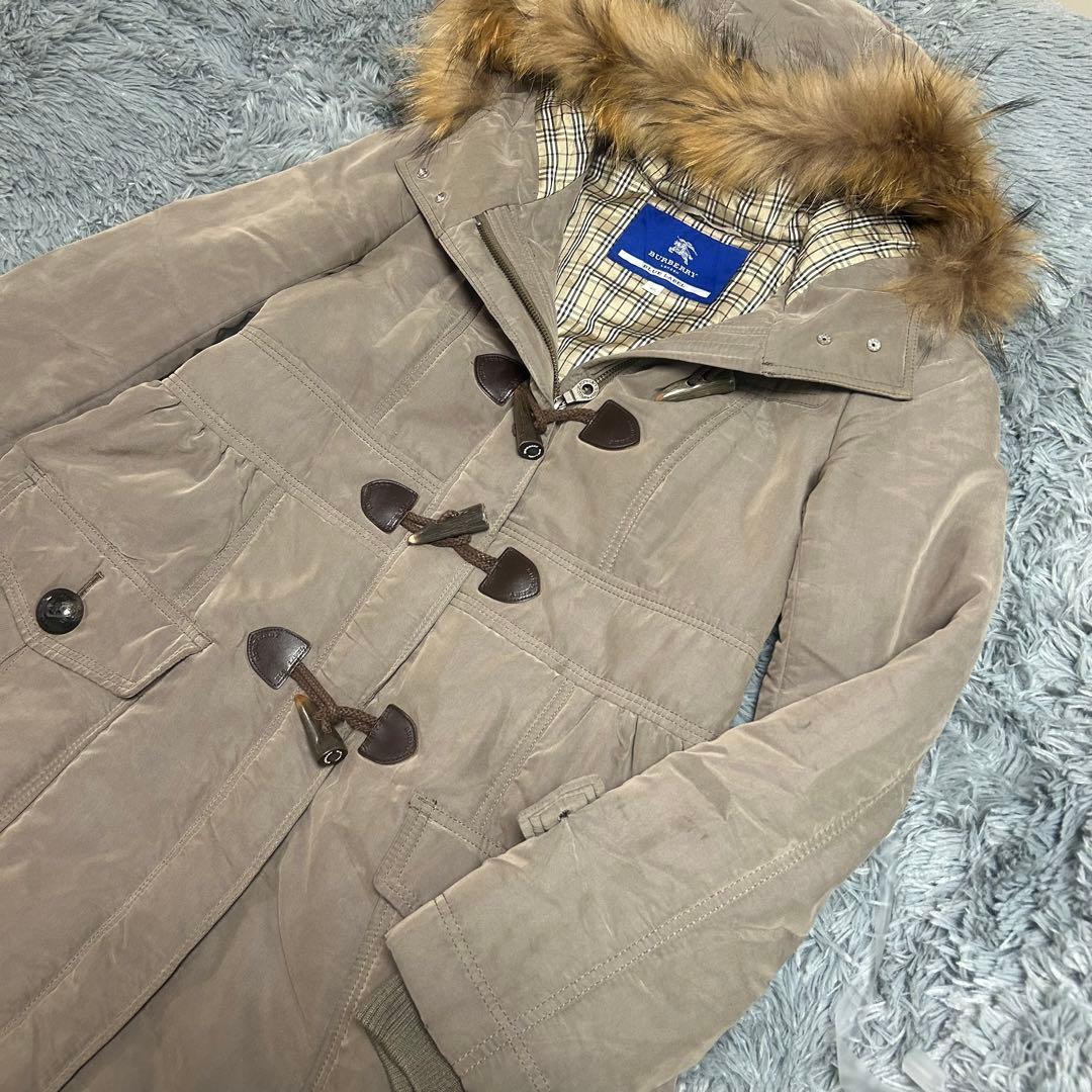 美品　BURBERRY BLUE LABEL ダッフルコート 40サイズ　S相当