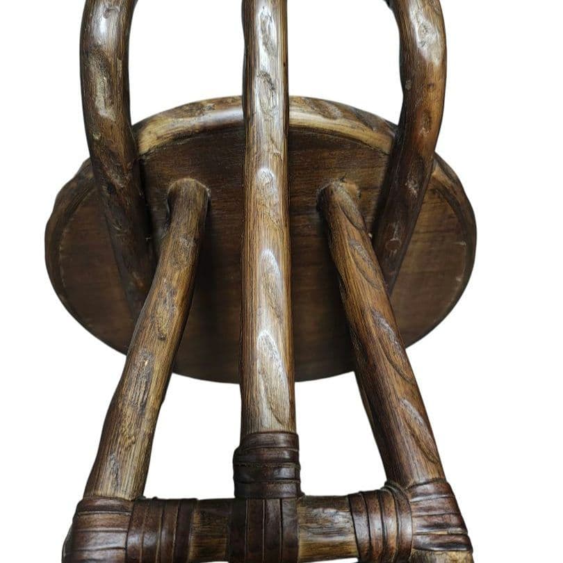 アジアン家具　木製チェア/ミニチェア/飾り台/花台　テーブルも出品中