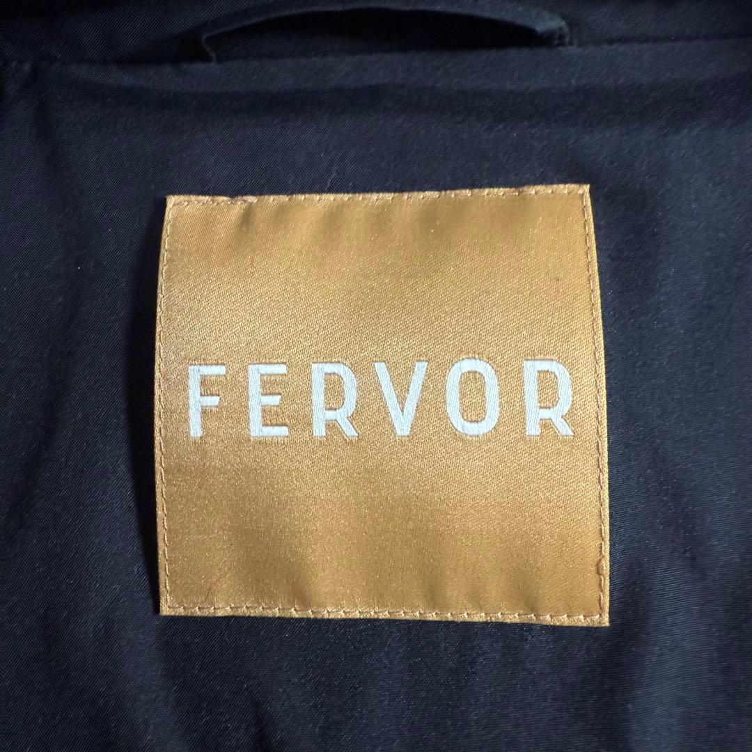 未使用 タグ付き FERVOR フェーバー ダウンコート Aライン ロング