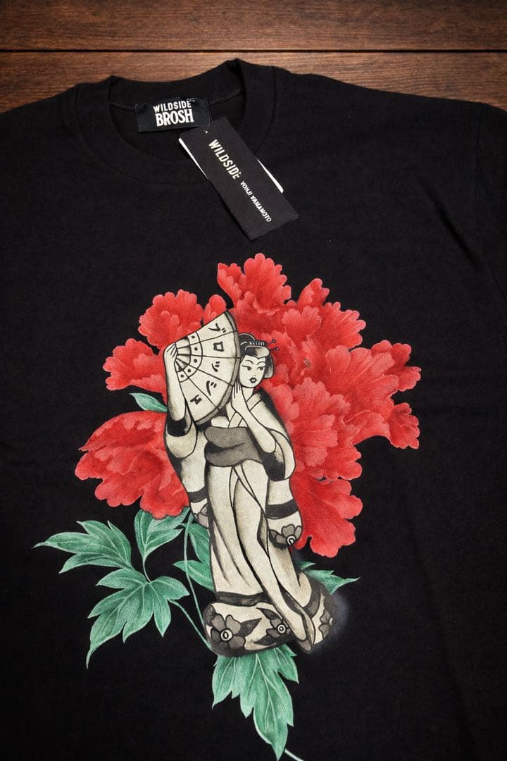 WILDSIDE YOHJI YAMAMOTO Tシャツ 黒 4 ヨウジヤマモト
