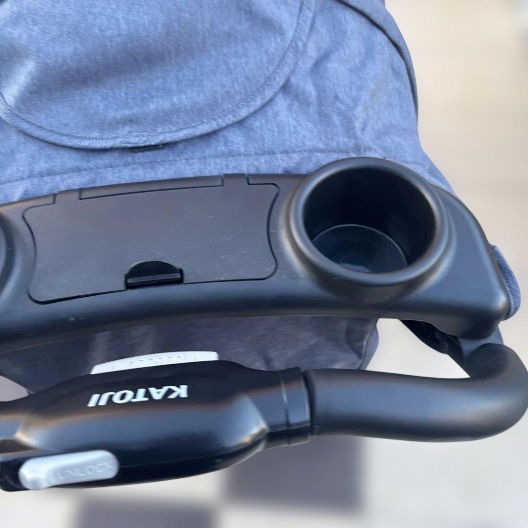 【送料込み】KATOJI カトージ 2人乗りベビーカー 二人でゴーDX