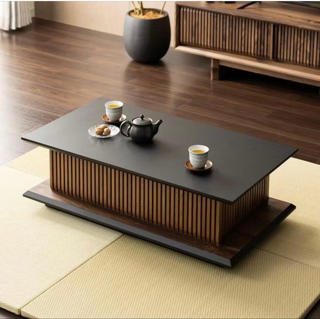 和風 スリットデザイン センターテーブル　暮らしのデザイン