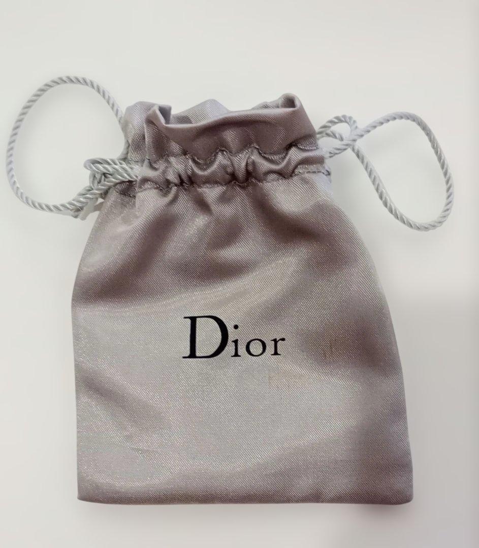 Dior ロゴ入りシルバーピアス