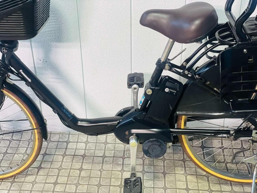 【PANASONIC】26インチ子供乗せ電動アシスト自転車3106