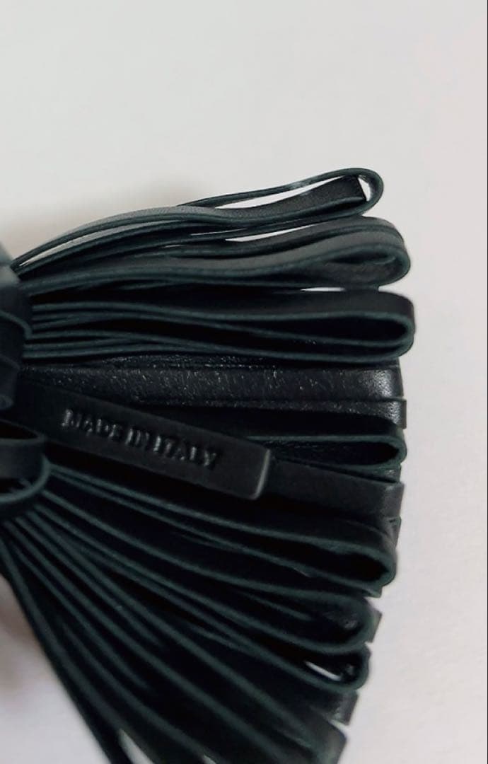 ティファニー　TIFFANY&Co. キーホルダー　タッセル　黒　ブラック