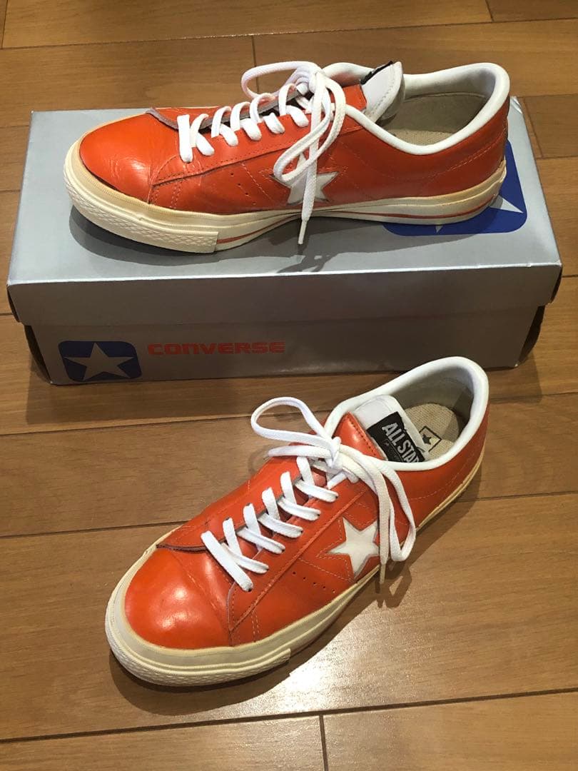 makoccha  90s コンバース ワンスター オレンジ 日本製最初期
