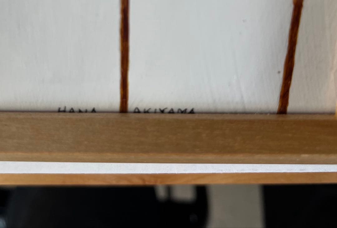 秋山花　「THE 3 BIRDS AND A FLAG」