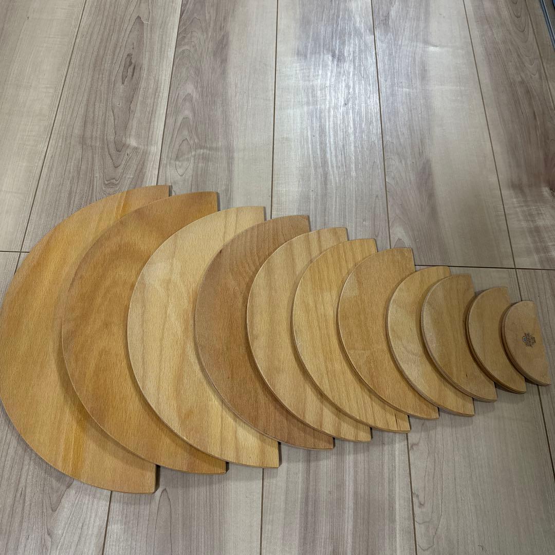 【美品】GRIMM'S グリムス 半円盤・ナチュラル