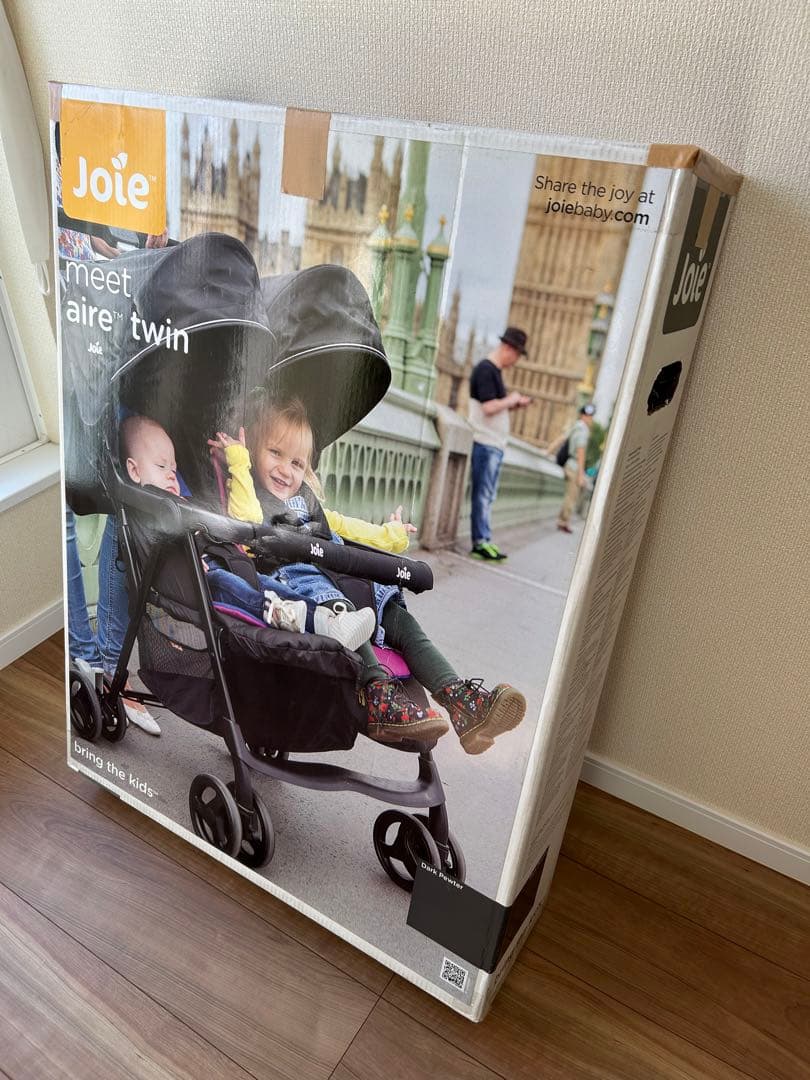 【送料無料】joie 2人乗りベビーカー　aire twin