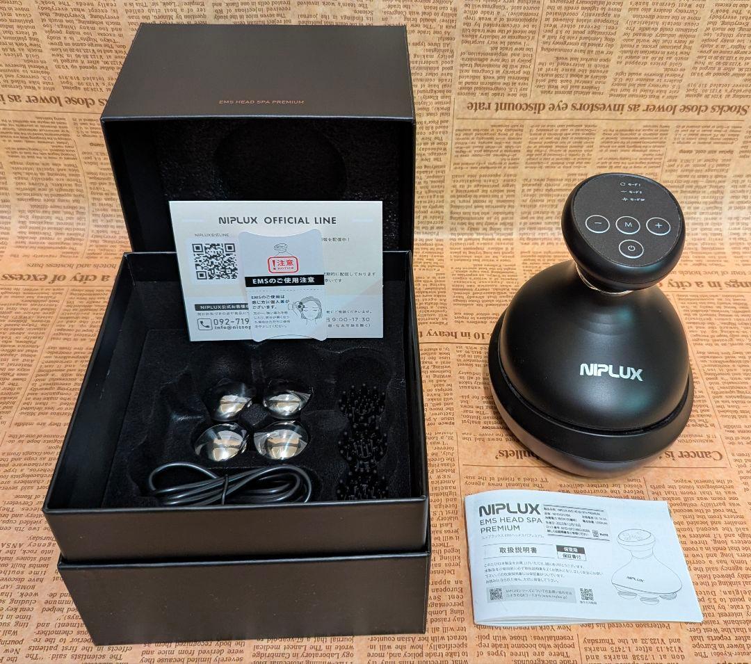NIPLUX EMSヘッドスパプレミアム　HeadSpaPremium 美顔器