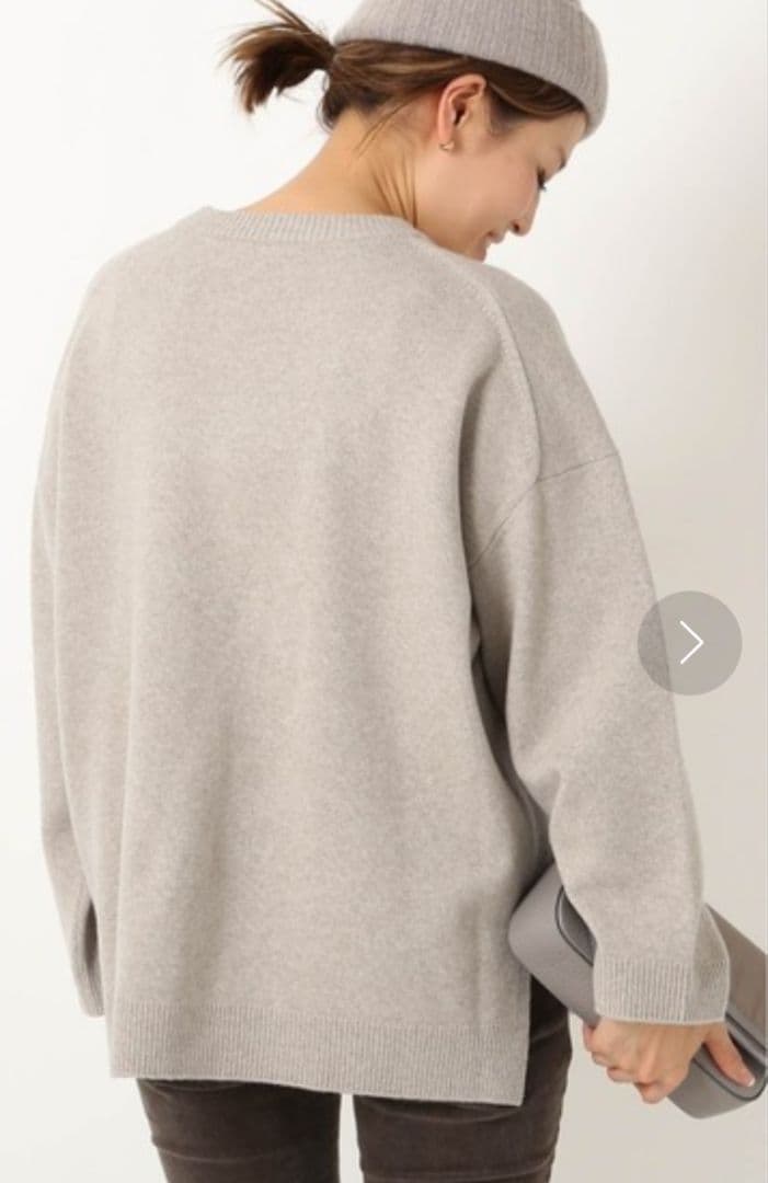 Deuxieme Classe COMFYクルーネックプルオーバー