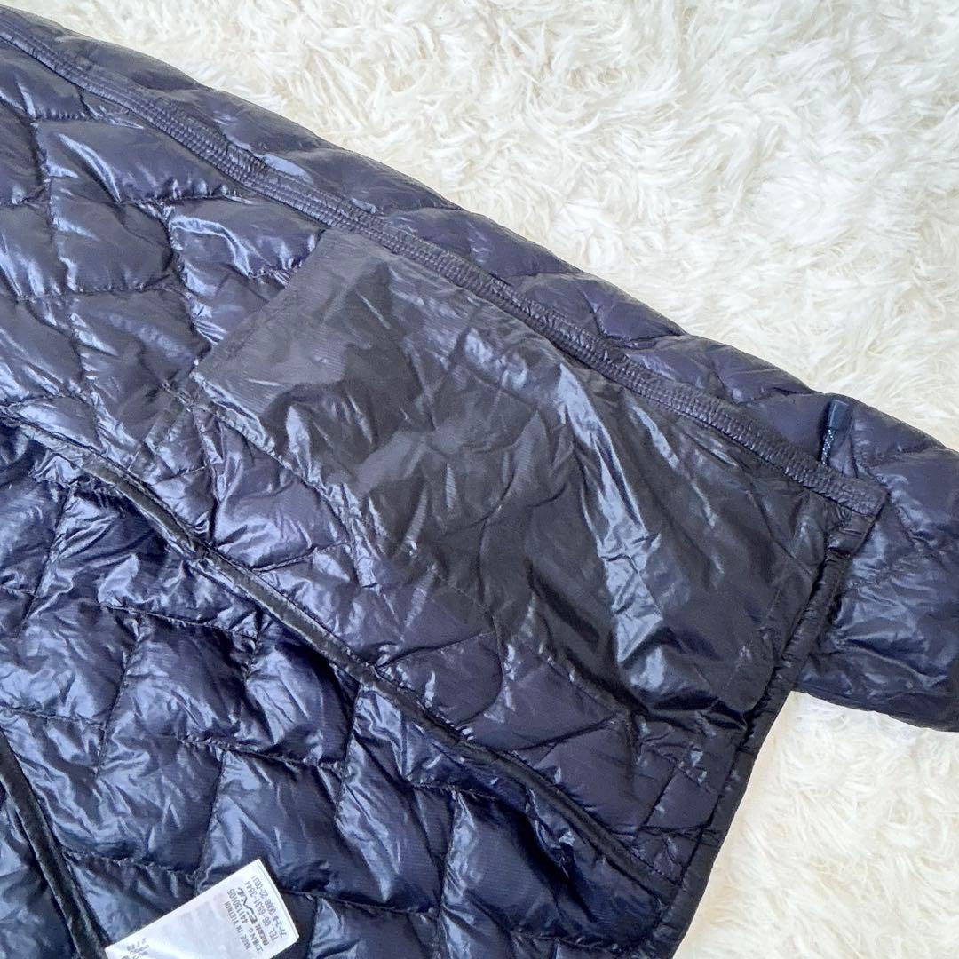 s*★様 美品✨モンベル ダウンジャケット プラズマ1000 ネイビー L レデ