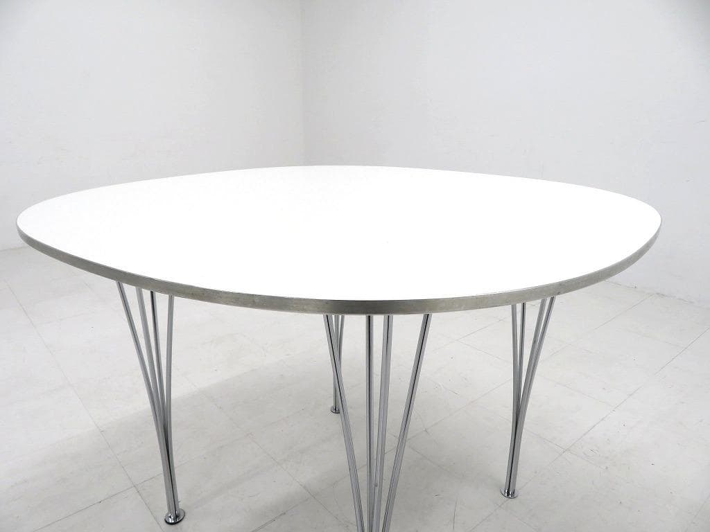 フリッツハンセン　スーパー円　Bテーブル　ヤコブセン　ダイニングテーブル