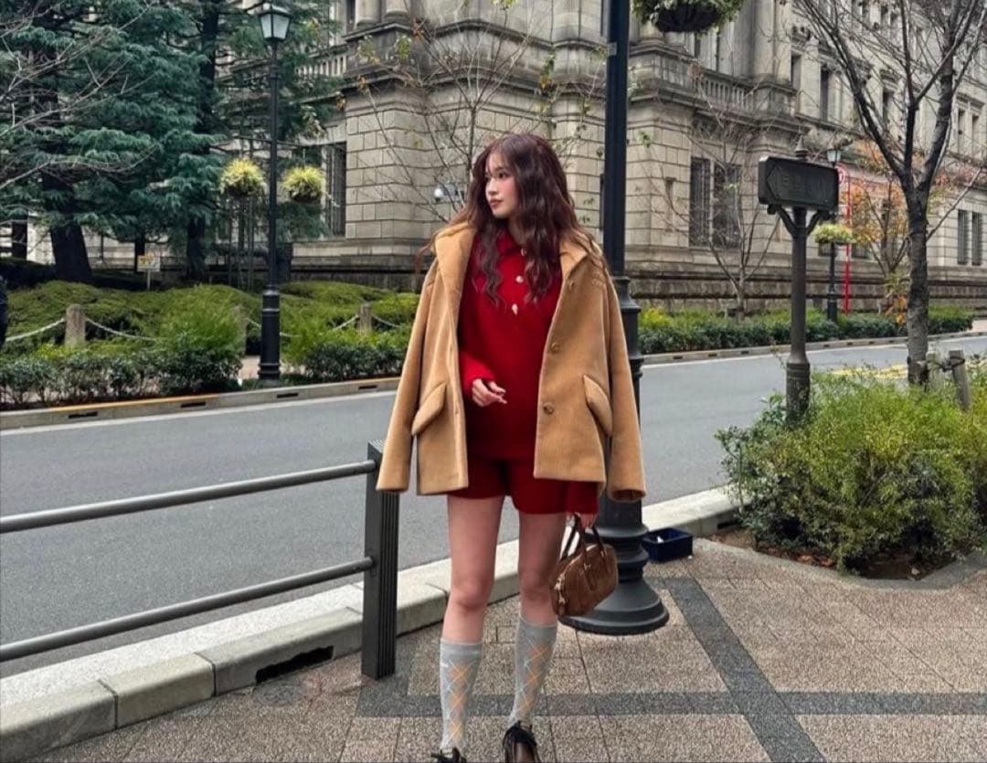 トップス NKNIT raccoon mix skipper KNIT