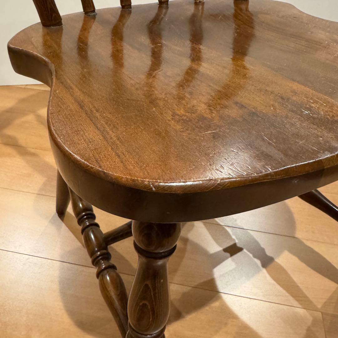 飛騨産業 キツツキ ウィンザーチェア 木製スピンドルバックチェア ヴィンテージ