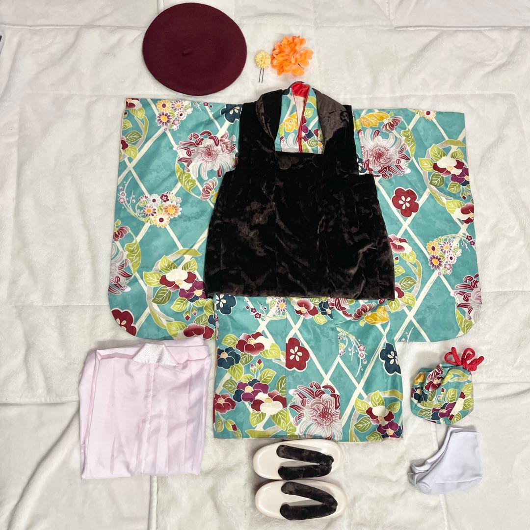 753 3歳　被布着物フルセットutatane ひよこ商店