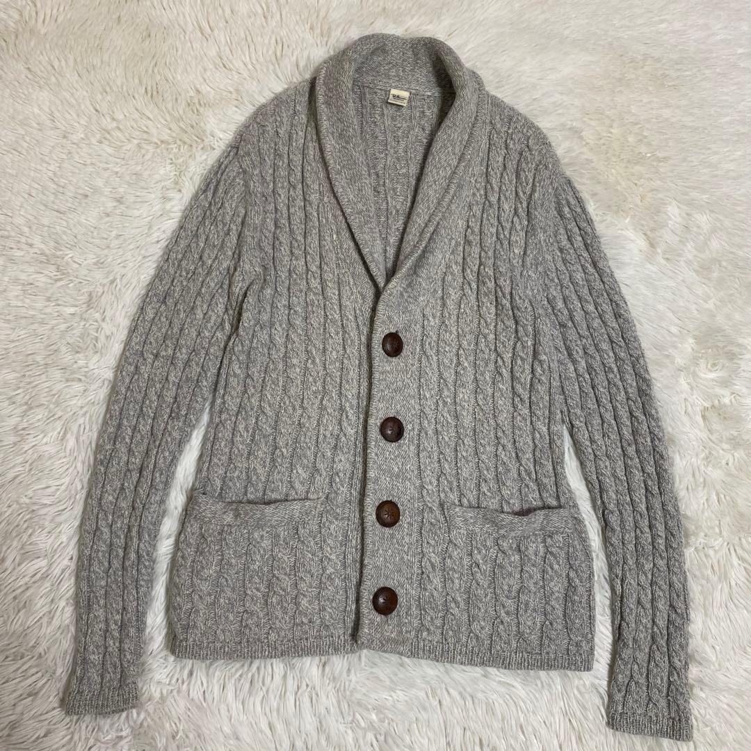 ロンハーマン　カシミア100% ニット　カーディガン　ウッドボタン　M メンズ