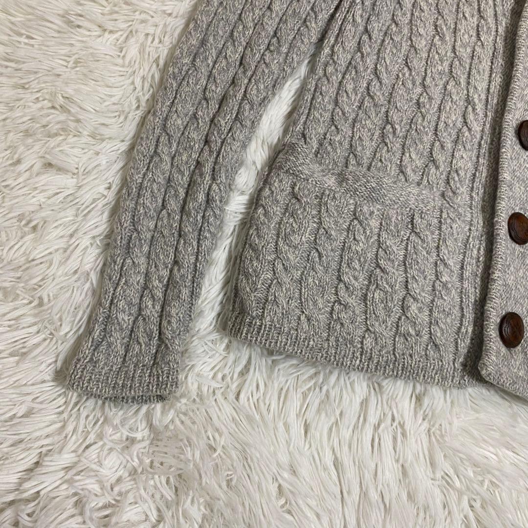 ロンハーマン　カシミア100% ニット　カーディガン　ウッドボタン　M メンズ