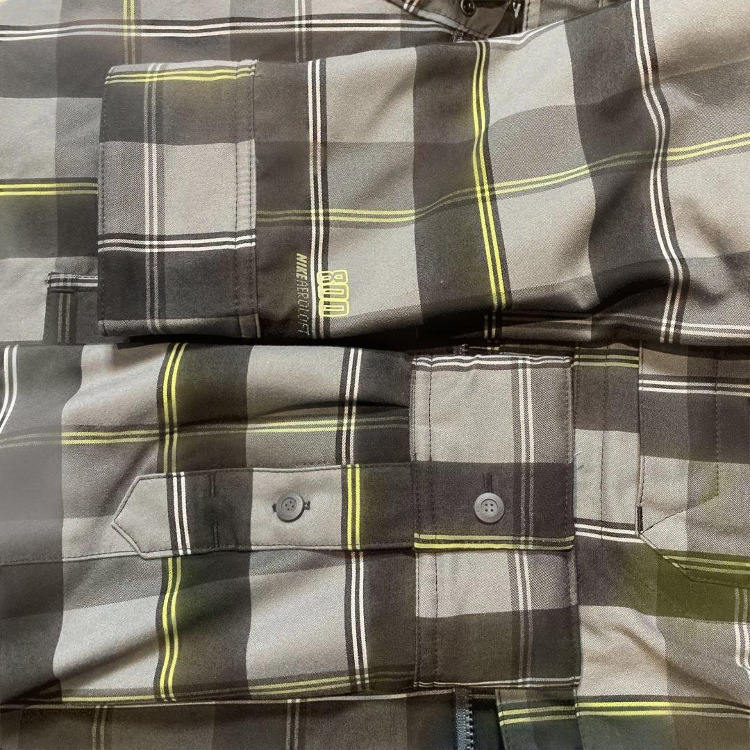 未使用　NIKESB ナイキエスビー　スノーボード　ウェア　チェック　ダウン