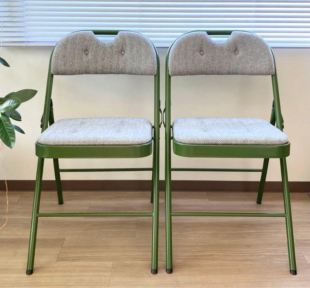 【2脚セット】a.depeche アデペシュ ディレクトチェア 折りたたみイス