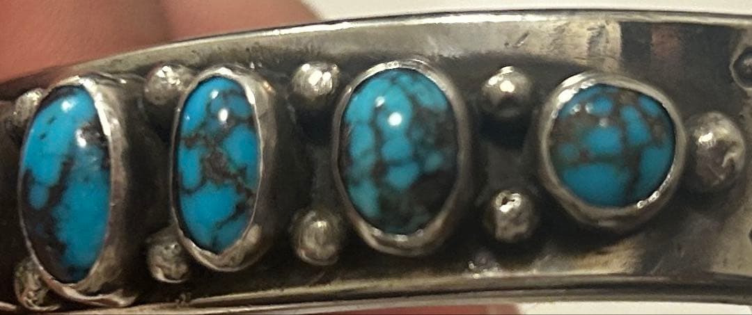 マークチー　バングル　パージャンターコイズ