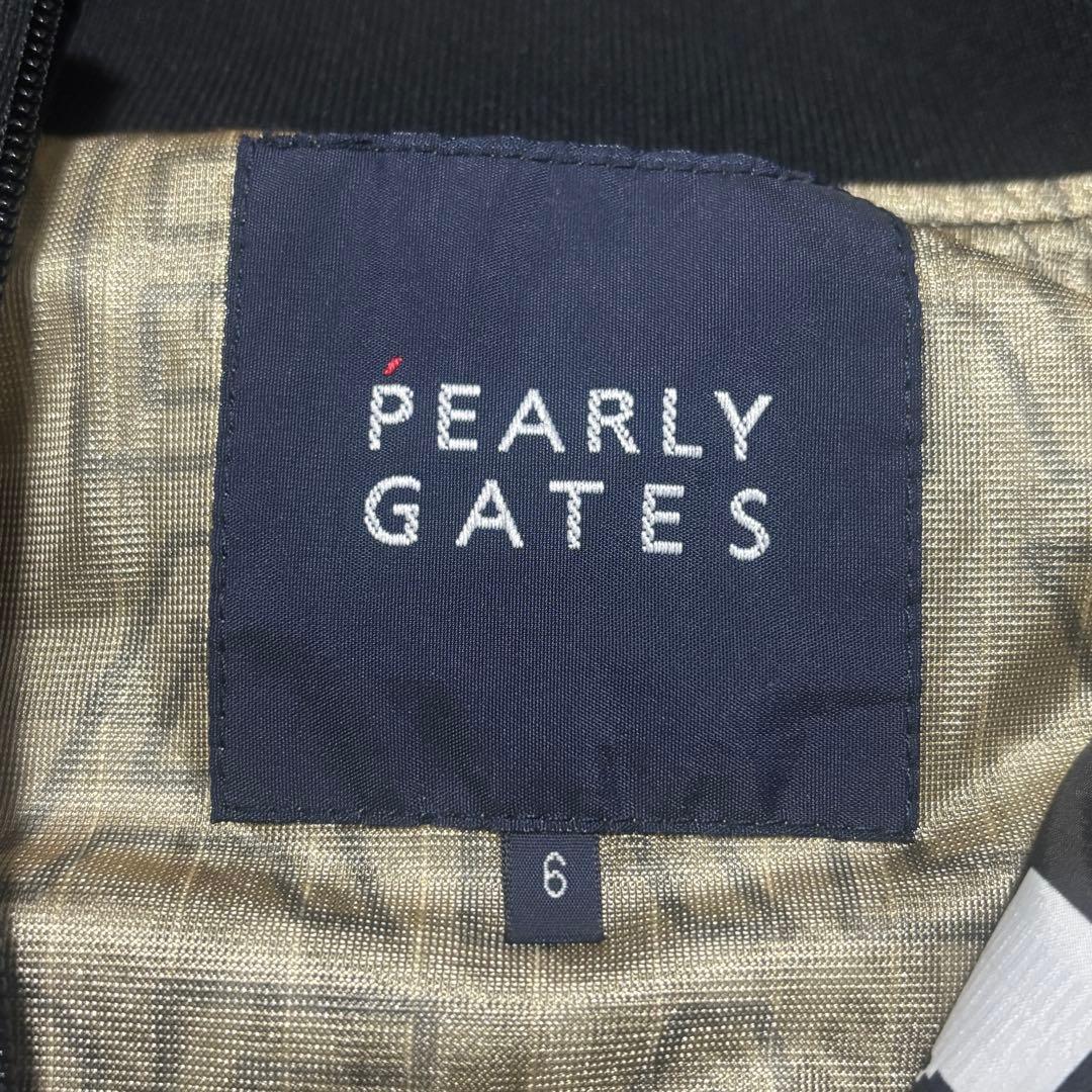 パーリーゲイツPEARLY GATES チェック柄ダブルジップジャケット6蓄熱