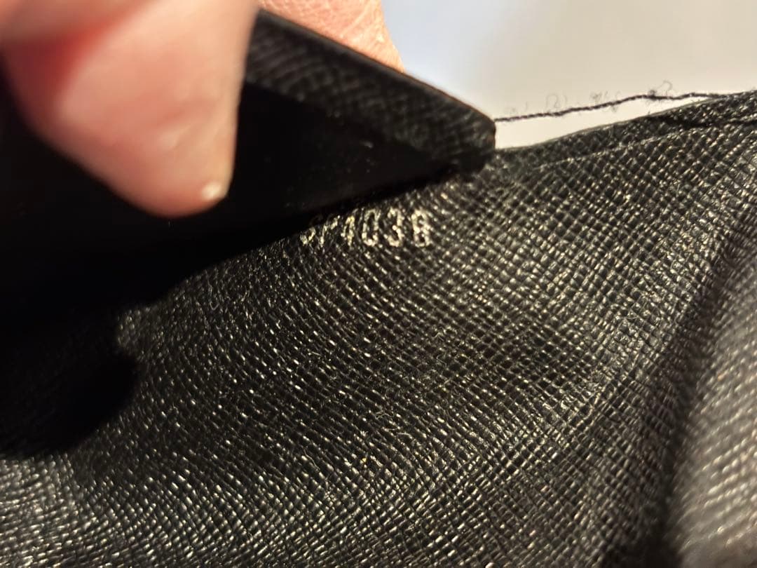 Louis Vuitton ポルトフォイユブラザ 二つ折り財布 ダミエ ブラック