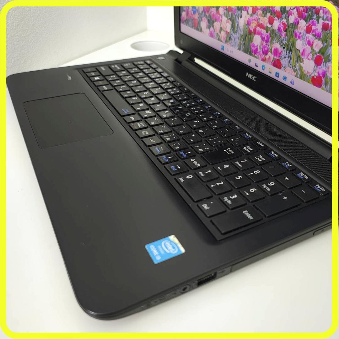 windows11　ノートパソコン⭐️SSD128GB　office　826