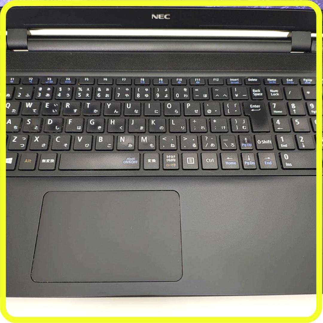 windows11　ノートパソコン⭐️SSD128GB　office　826