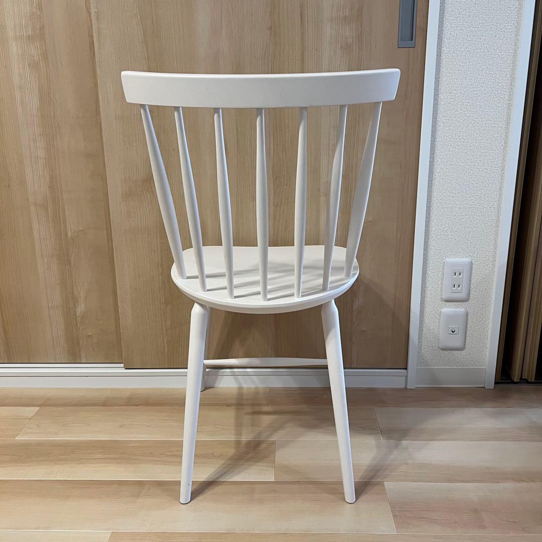 ACTUSダイニングチェアELIZA2 ホワイト②