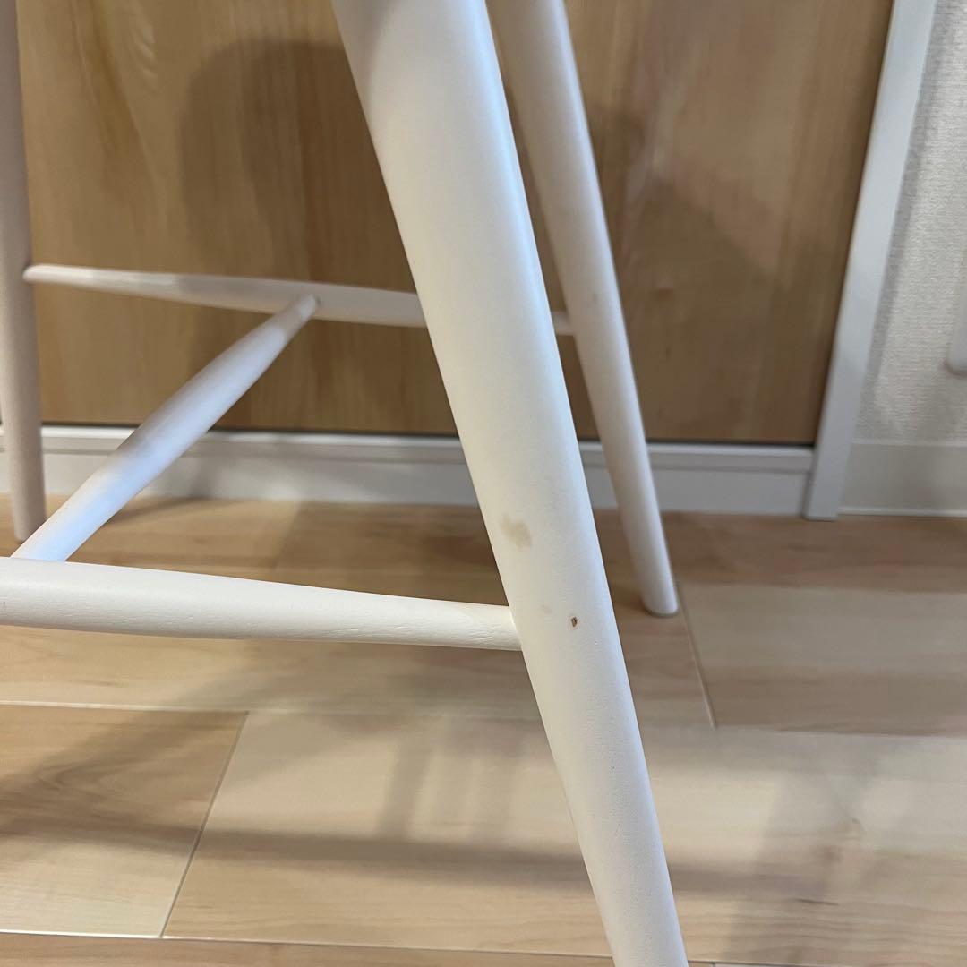 ACTUSダイニングチェアELIZA2 ホワイト②