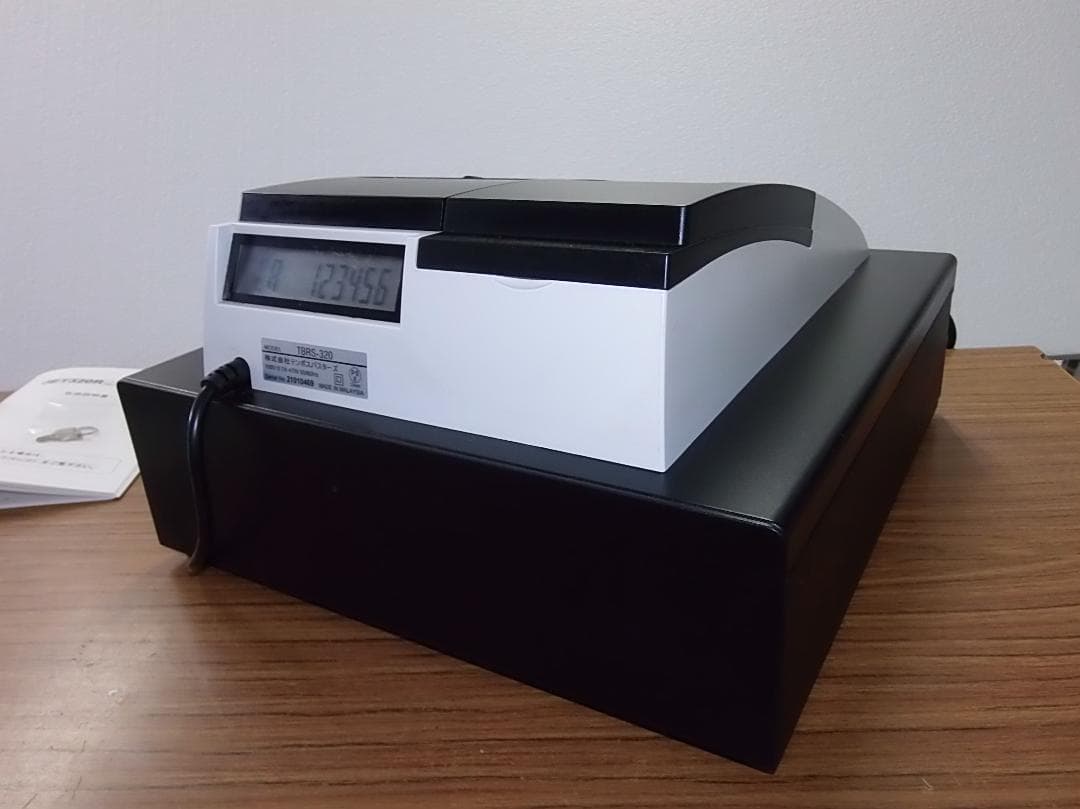 2021年製 TENPOS TBRS-320 レジスター 8部門 250528