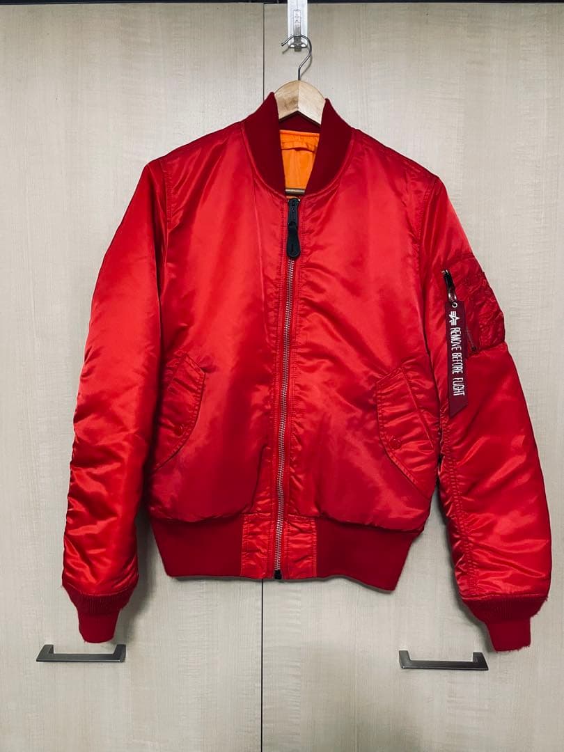 【炙り子】ALPHA アルファ MA-1 フライトジャケット