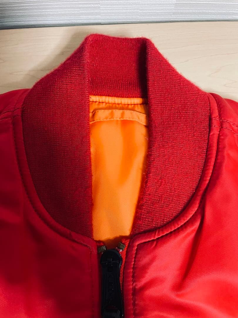 【炙り子】ALPHA アルファ MA-1 フライトジャケット