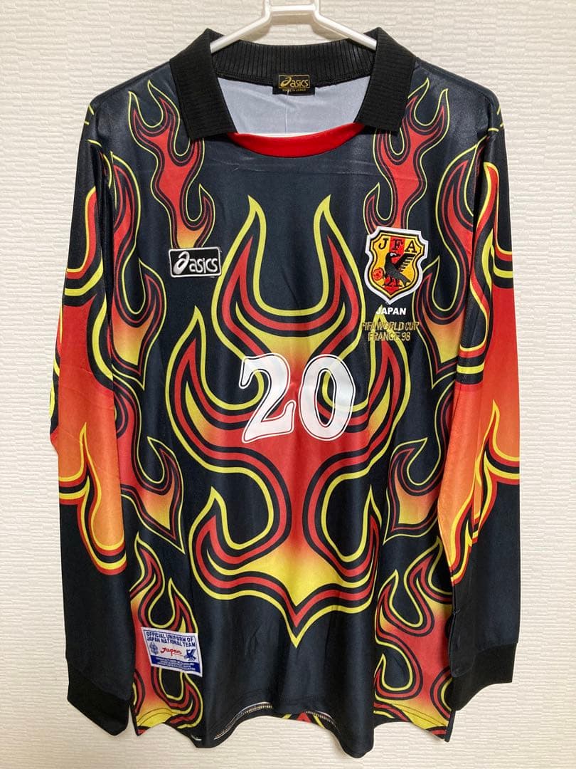 1998仏ワールドカップ 日本代表GK 川口能活 ユニフォーム（H）