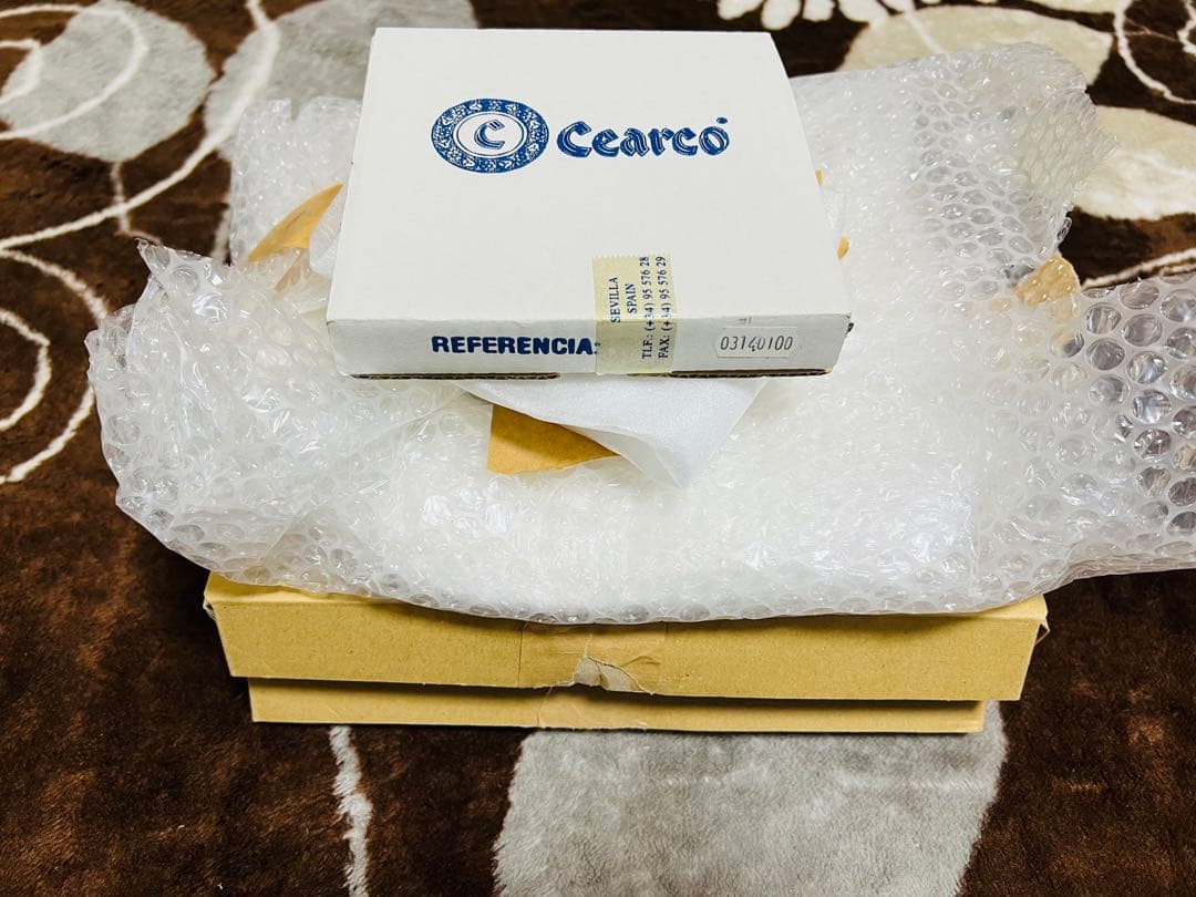 CEARCOカラフルな陶器の皿 5点セット