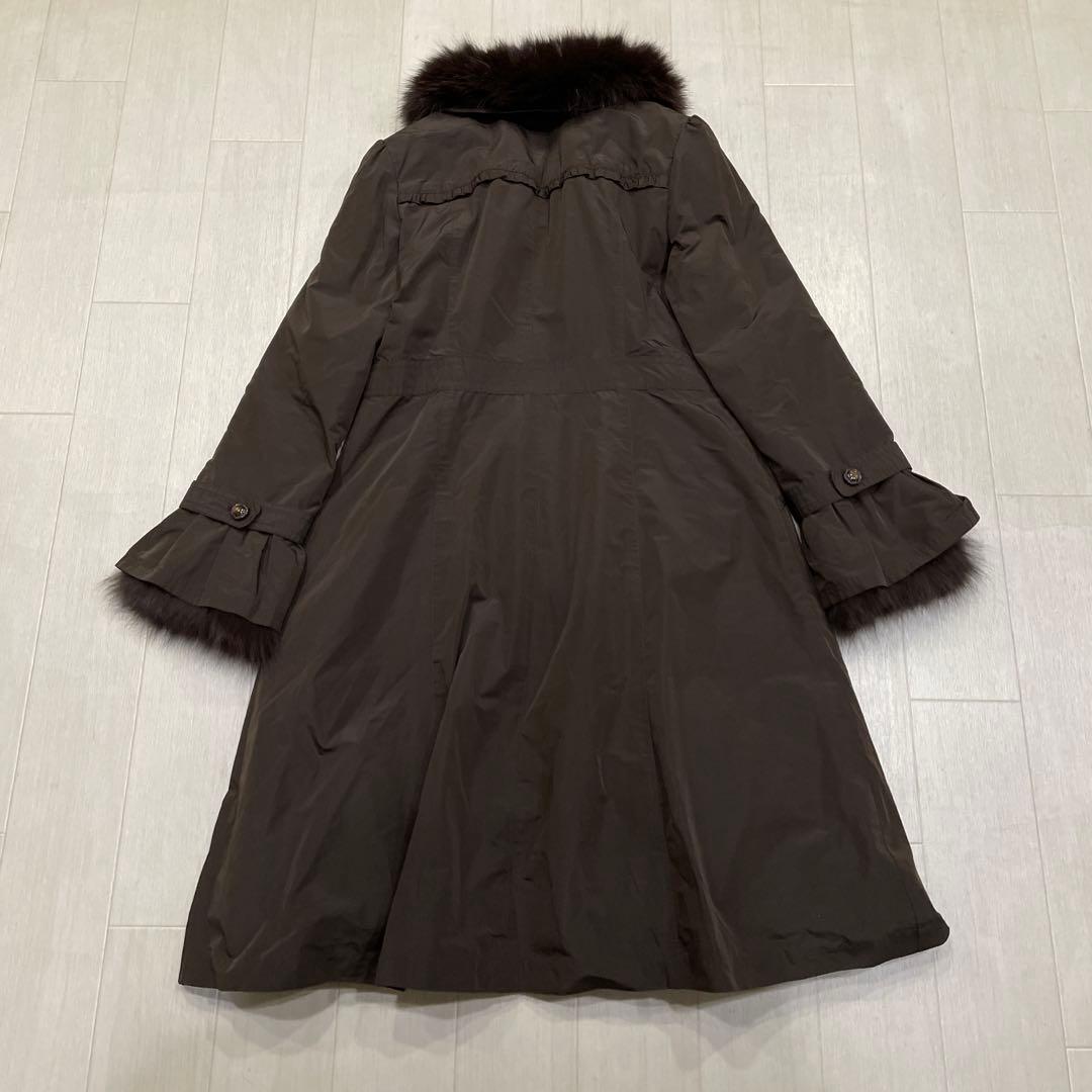 ⭐︎値下げ⭐︎ FRANCO FERRARO フォックスファー ロング ダウンコート