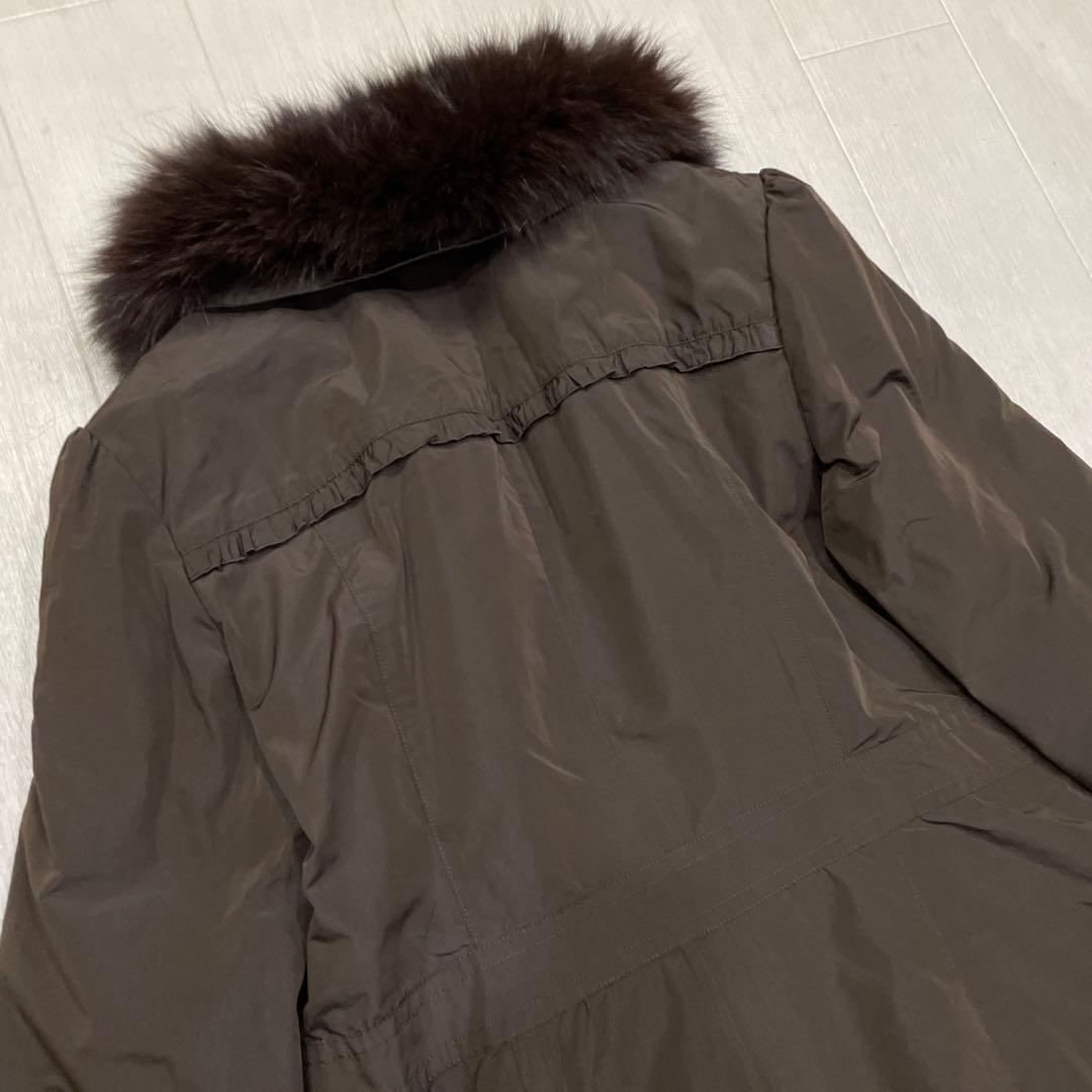 ⭐︎値下げ⭐︎ FRANCO FERRARO フォックスファー ロング ダウンコート