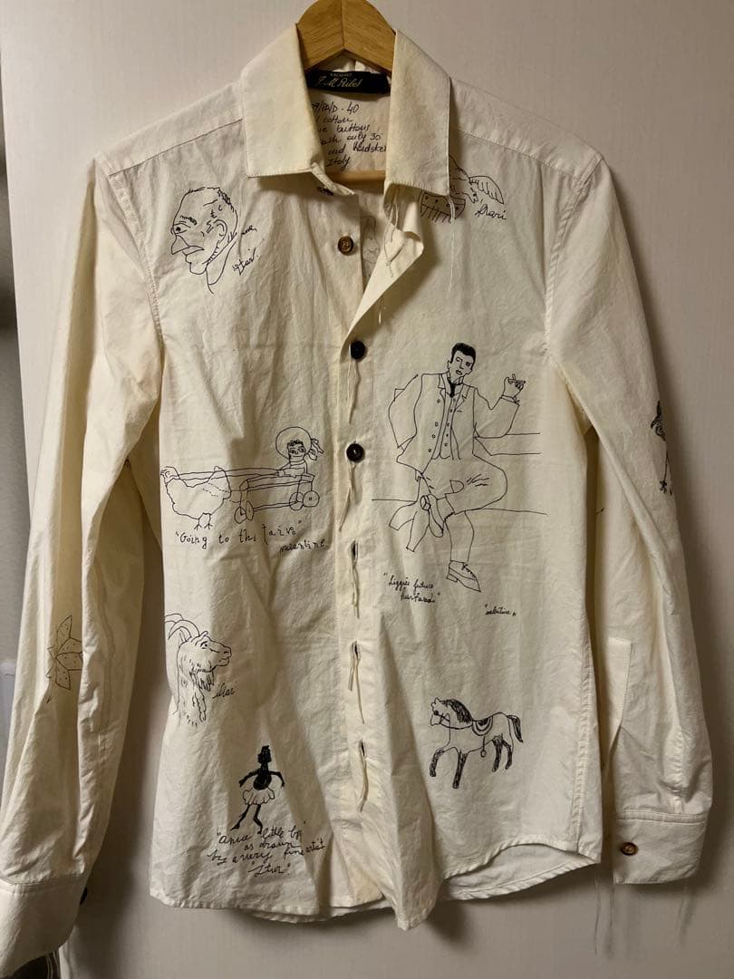 Archivio J.M. Ribot 漫画シャツ