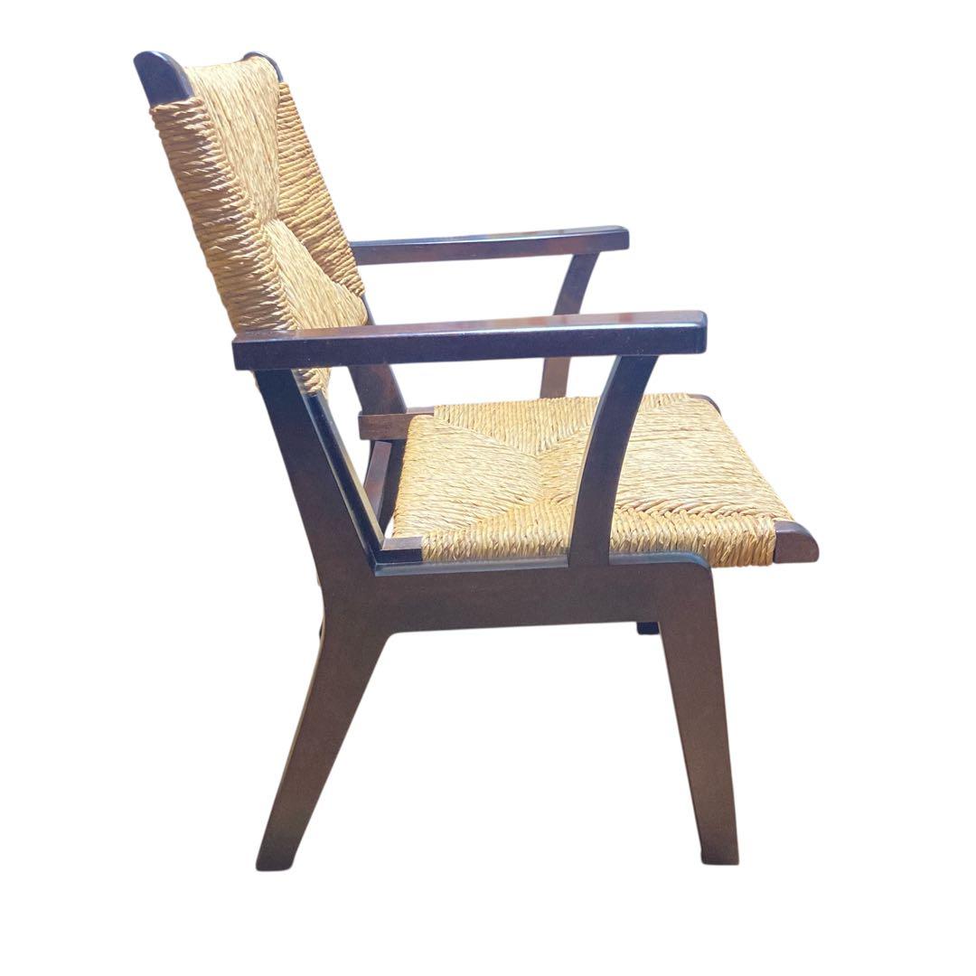 松本民芸家具 520L型 ミズメザクラ ラッシチェア①