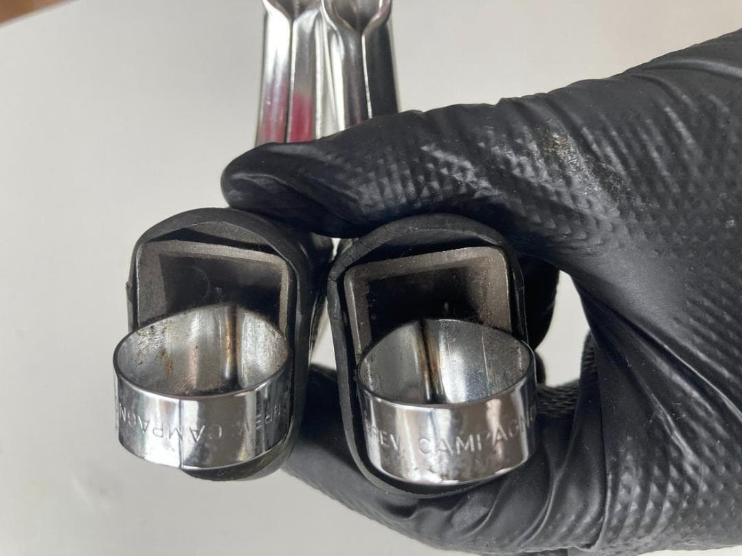 カンパニョーロ（レコード）ブレーキレバー　新品未使用（バッドは劣化）