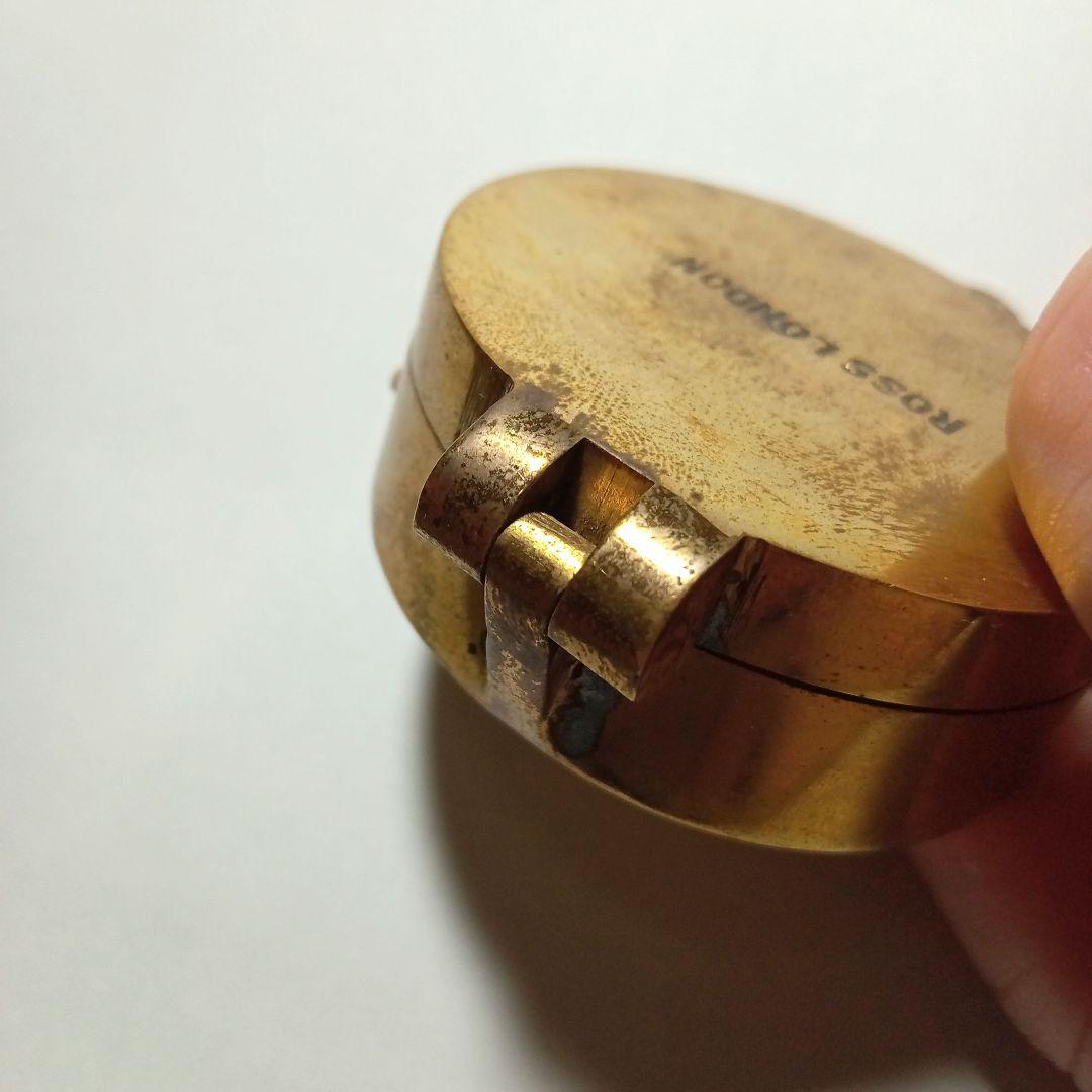 ROSS LONDON　コンパス　方位磁針　アンティーク　ケース付