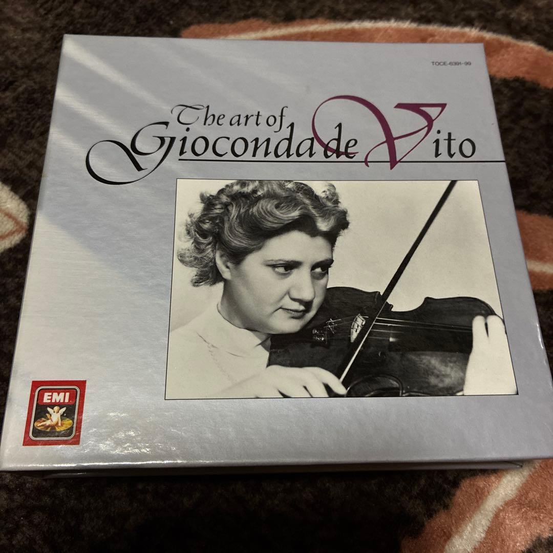 The Art of Gioconda de Vito ジョオコンダ　デヴィート