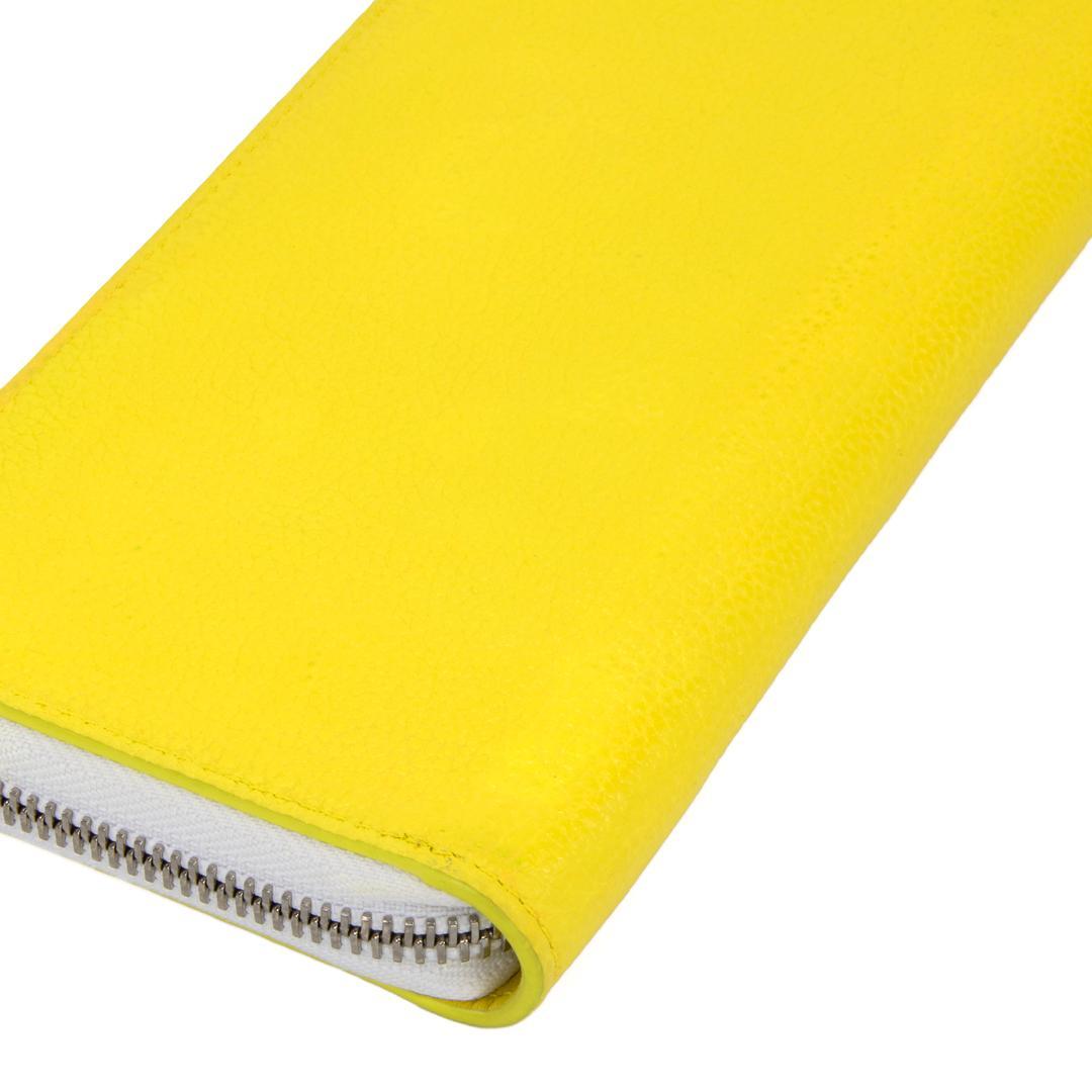 本物 ヴィトン 長財布 メンズ 2021年秋冬限定 エブリデイLV 黄色 ロゴ