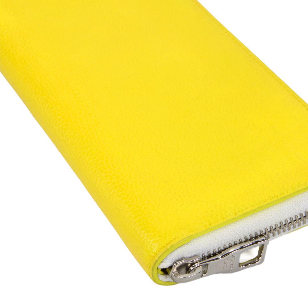 本物 ヴィトン 長財布 メンズ 2021年秋冬限定 エブリデイLV 黄色 ロゴ