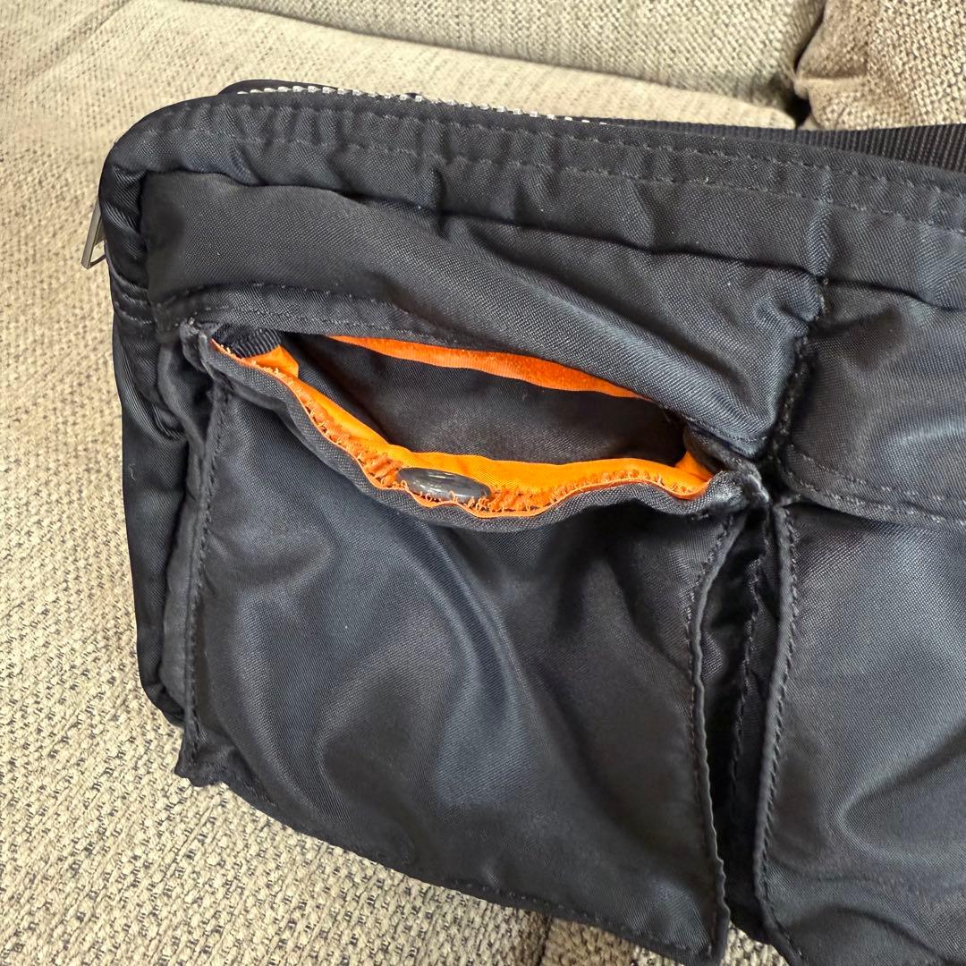 ポーター PORTER タンカー ボディバッグ ショルダーバッグ 黒 美品
