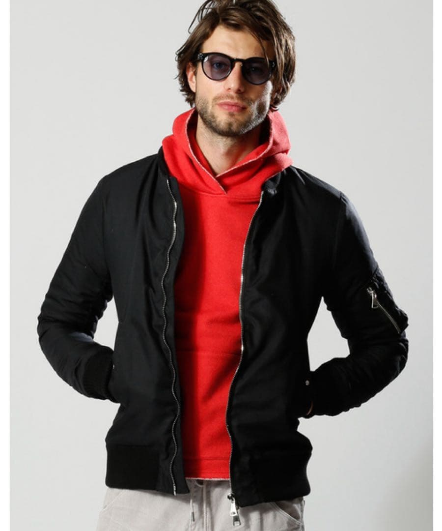 wjk ダブルジェイケイ ny38k PRIMAL OFT MA-1 ジャケット