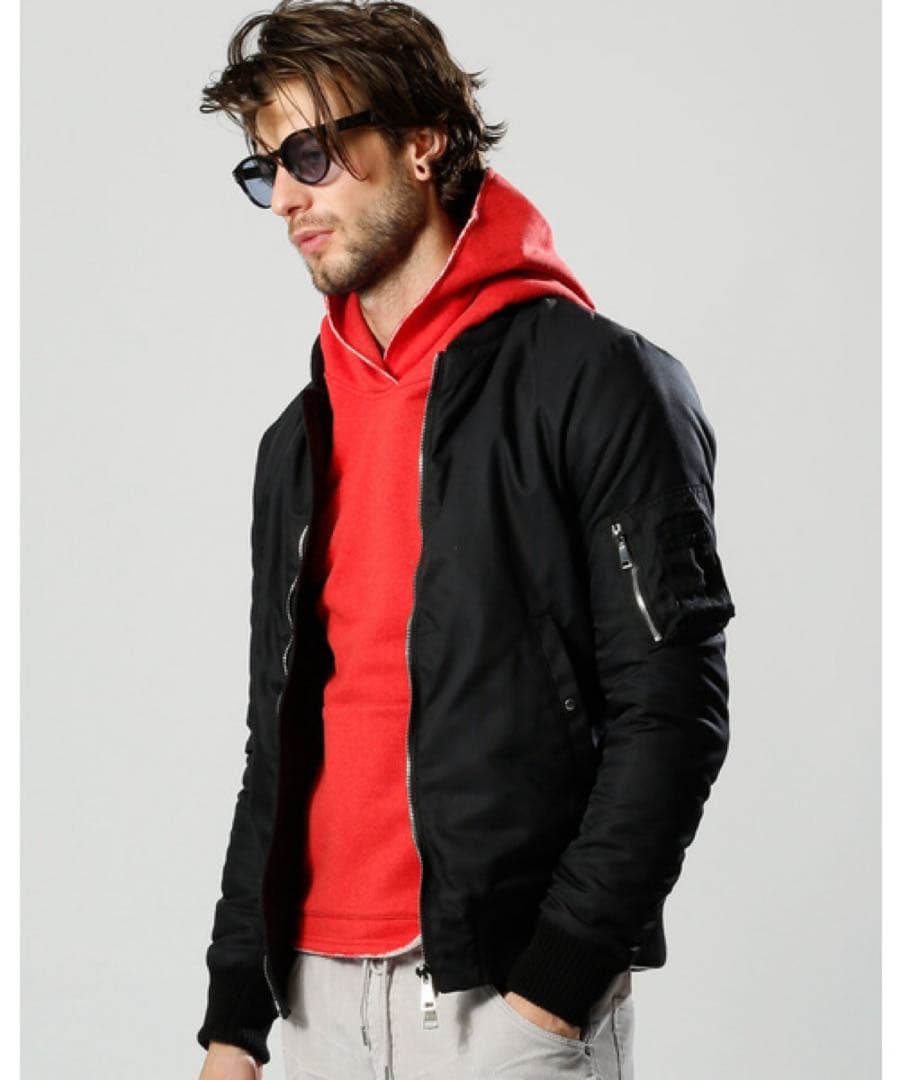 wjk ダブルジェイケイ ny38k PRIMAL OFT MA-1 ジャケット