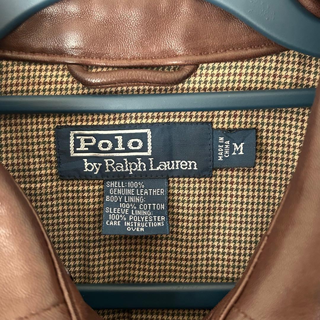 90s Polo by Ralph Lauren レザージャケット